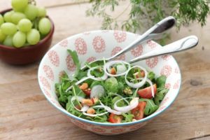 salade met druiven