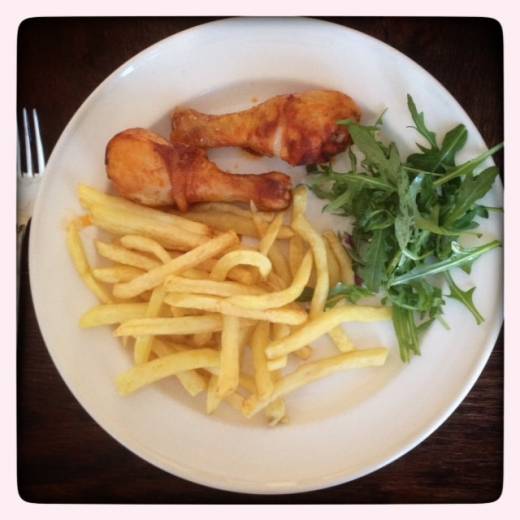 kip met friet