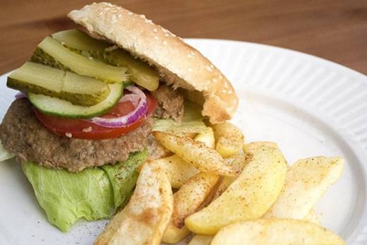 amerikaanse hamburger