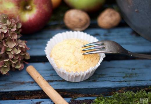 appel-honing muffin