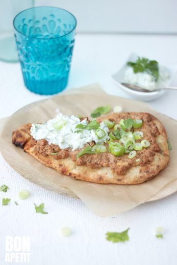 pizza met naan