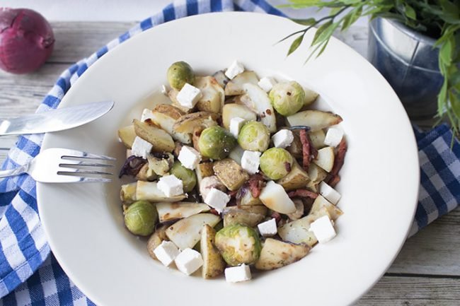 gebakken_spruitjes Spruitjes met een twist
