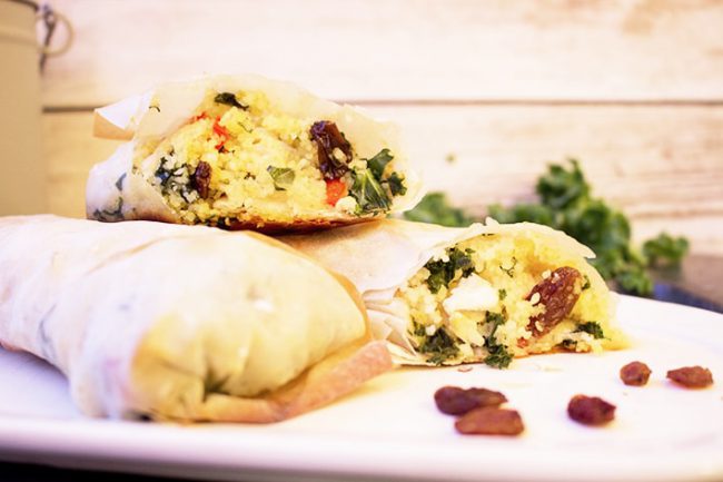 loempia Loempia met Boerenkool