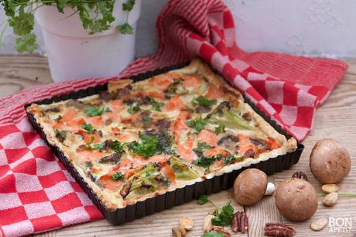 quiche met broccoli