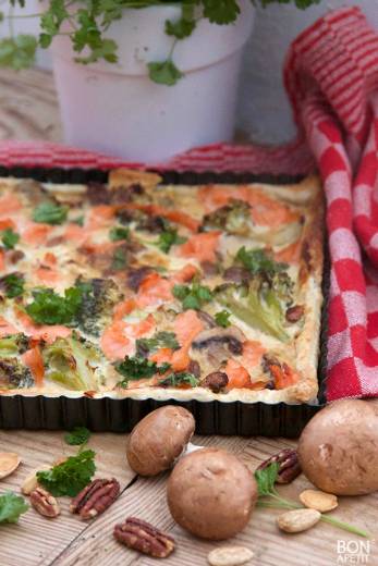 quiche met broccoli