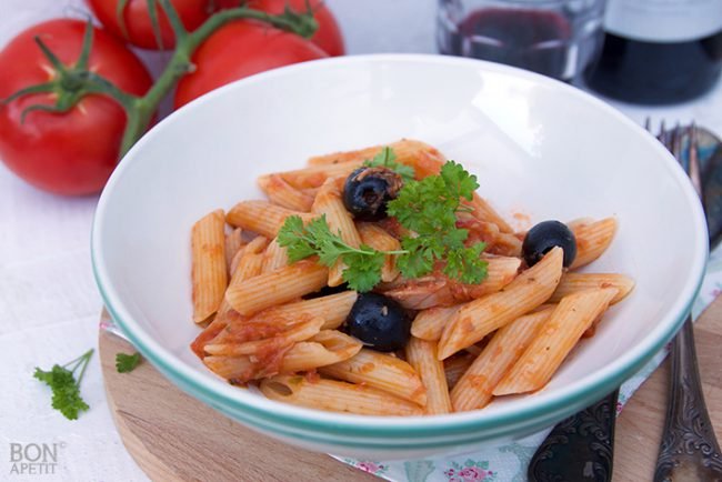 puttanesca pasta alla puttanesca