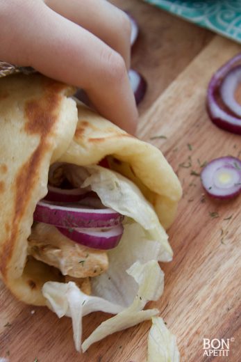 pita met kip gyros