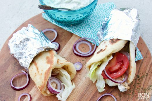 pita met kip gyros