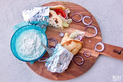 pita met kip gyros