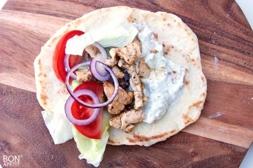 pita met kip gyros