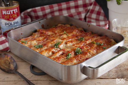 cannelloni met spinazie