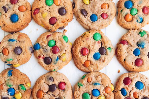 koekjes met M&M's