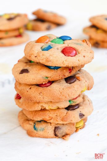 koekjes met M&M's