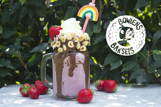 aardbeien milkshake