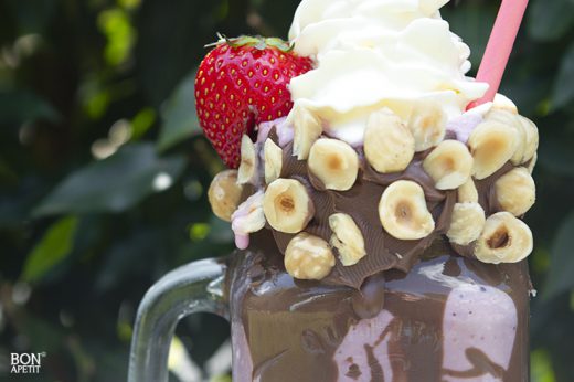 aardbeien milkshake