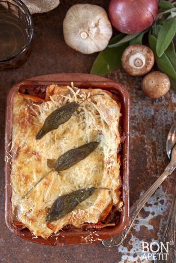 vegetarische lasagne