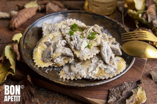 pasta met truffelsaus