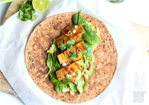 vegetarische wrap