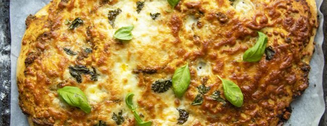 banner-mozzarella focaccia met pesto
