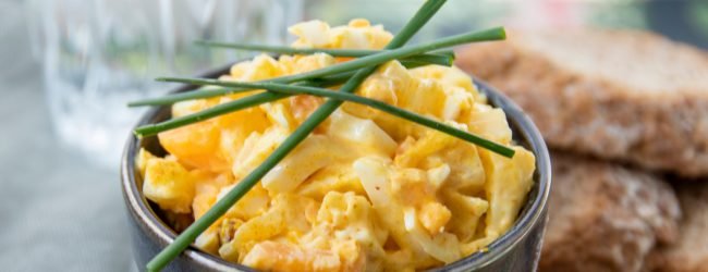 BANNER-eiersalade eiersalade met appel