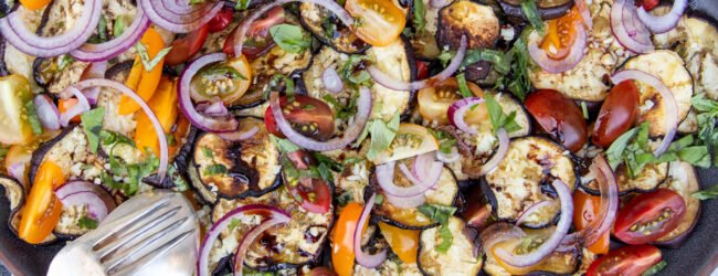 BANNER-gegrilde-aubergine gegrilde aubergine