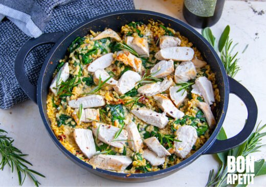 Toscaanse kip met orzo