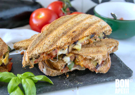 tosti Melanzane alla parmigiana