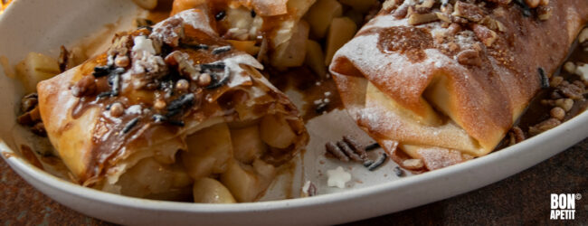 BANNER strudel met peren strudel