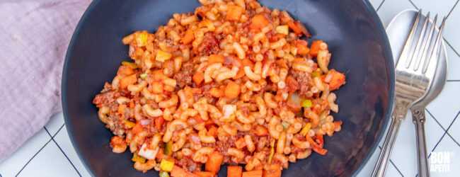 BANNER macaroni macaroni op twee manieren